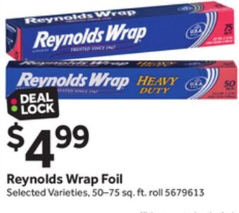 Stop&Shop Reynolds wrap foil offer