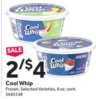 Stop&Shop Cool whip offer
