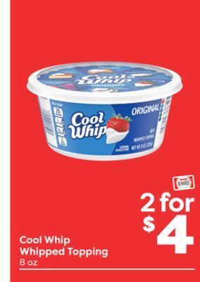 Weis Markets Cool whip whipped topping offer