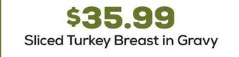 DeCicco & Sons Sliced turkey breast in gravy offer