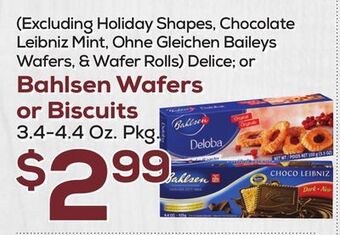 DeCicco & Sons Bahlsen wafers or biscuits offer