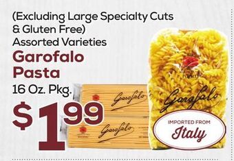 DeCicco & Sons Garofalo pasta offer
