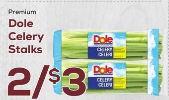 DeCicco & Sons Dole celery stalks offer