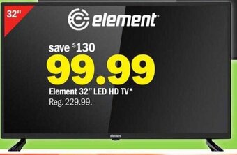 Meijer Element 32" LED HD TV offer