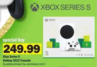 Meijer Xbox Series S Holiday 2022 Console offer