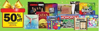 Meijer Select Board Games offer
