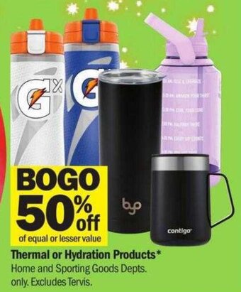 Meijer Thermal or Hydration Products offer