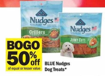 Meijer Blue Nudges Dog Treats offer