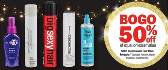 Meijer Salon Professional Hair Care Products offer