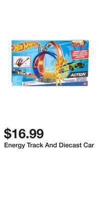 TJ Maxx Energy track and diecast car offer