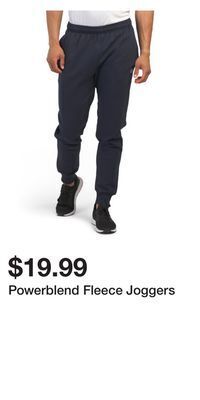 TJ Maxx Powerblend fleece joggers offer
