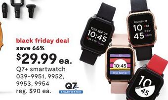JC Penney Q7+ smartwatch offer