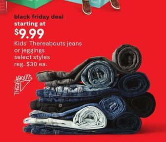 JC Penney Kids' thereabouts jeans or jeggings offer