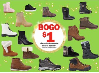 Meijer Shoes For The Family offer