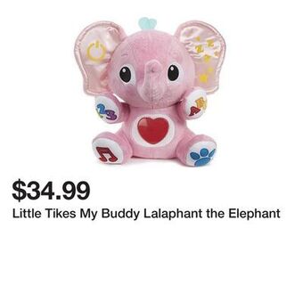 Kmart Little tikes my buddy lalaphant the elephant offer