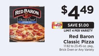 ShopRite Classic pizza offer