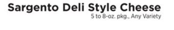 ShopRite Deli style cheese offer