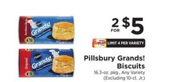 ShopRite Grands! biscuits offer