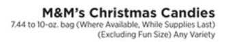 ShopRite Christmas candies offer