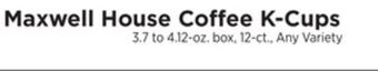 ShopRite Coffee k-cups offer