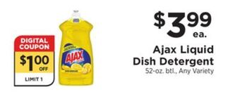 ShopRite Liquid dish detergent offer