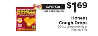 ShopRite Cough drops offer