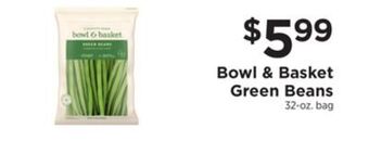 ShopRite Green beans offer