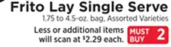 ShopRite Single serve offer