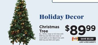 ShopRite Christmas tree offer