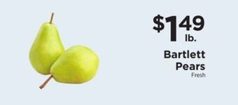 ShopRite Bartlett pears offer