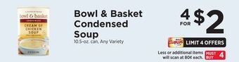 ShopRite Condensed soup offer