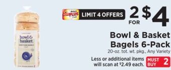 ShopRite Bagels 6-pack offer
