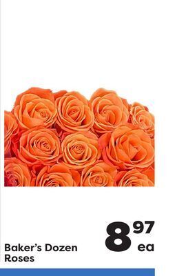 Weis Markets Baker's dozen roses offer
