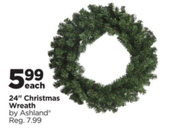 Michaels 24" christmas wreath by ashland® offer