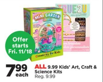 Michaels All kids' art, craft & science kits offer