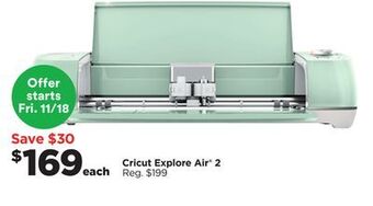 Michaels Cricut explore air® 2 offer