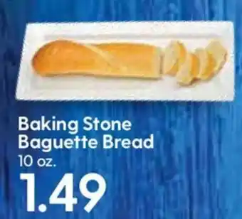Hy-Vee Baking Stone Baguette Bread 10 oz offer