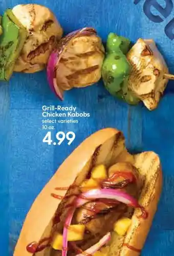 Hy-Vee Grill-Ready Chicken Kabobs 10 oz offer