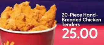 Hy-Vee 20 Piece Hand-Breaded Chicken Tenders offer