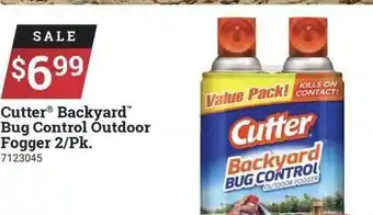 Ace Hardware Cutter® Backyard™ Bug Control Outdoor Fogger 2-Pk offer