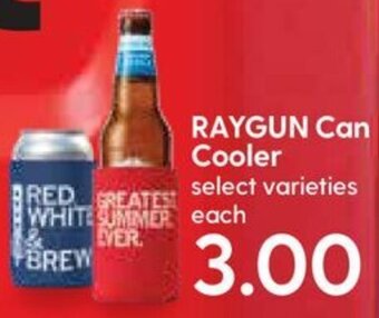 Hy-Vee Raygun Can Cooler offer