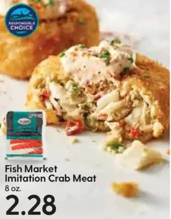 Hy-Vee Fish Market Imitation Crab Meat 8 oz offer