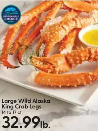 Hy-Vee Large Wild Alaska King Crab Legs offer