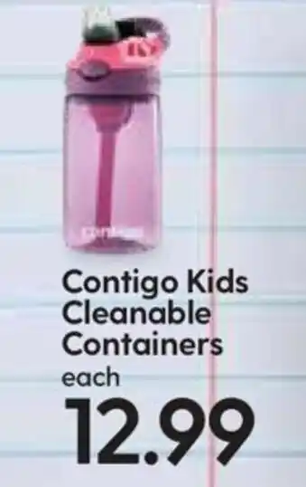 Hy-Vee Contigo Kids Cleanable Containers offer