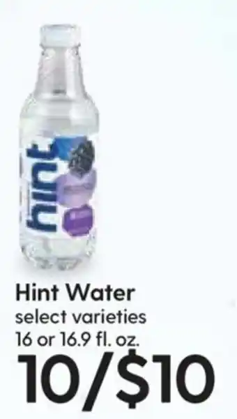 Hy-Vee Hint Water 16 or 16.9 fl. oz offer