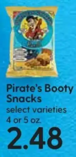 Hy-Vee Pirate's Booty Snacks 4 or 5 oz offer