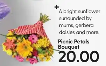 Hy-Vee Picnic Petals Bouquet offer