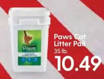 Hy-Vee Paws Cat Litter Pail offer