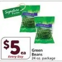 Vons Green Beans 24oz. offer