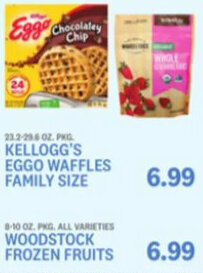 Kings Food Markets Kellogg's Eggo Waffles Family Size offer
